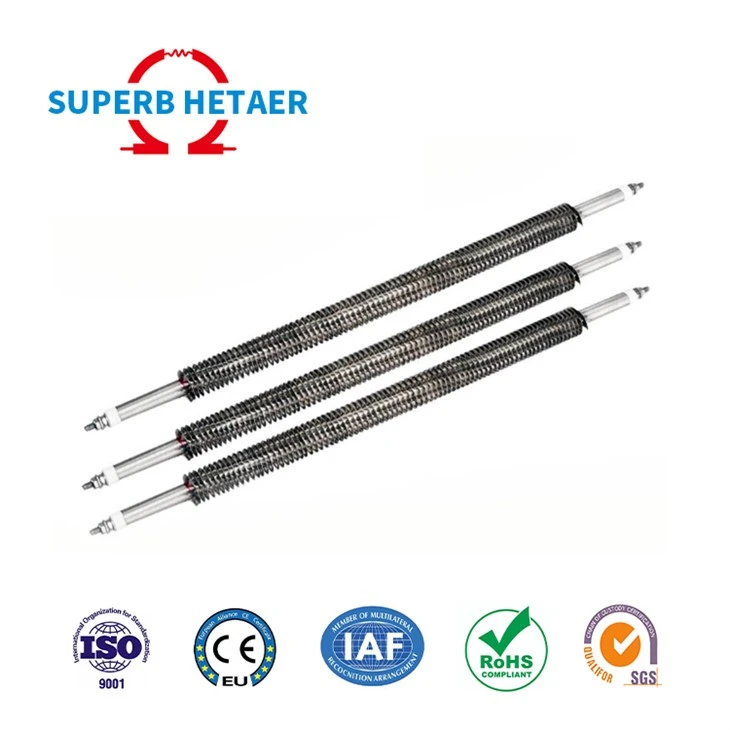220V 2kw Fin Tubular Heater Finned Air Heater Fin Heating Element